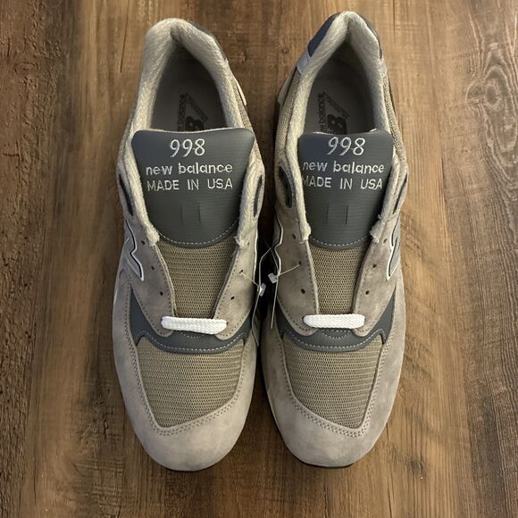 New Balance 998 Core Grey Reflective Silver Men Size 7 Shoes U998GR New main image 6